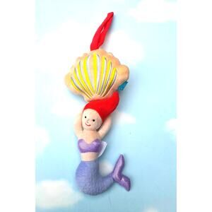 Mermaid Musical Pull Plush Lullaby Manhattan Toy Co NWOT